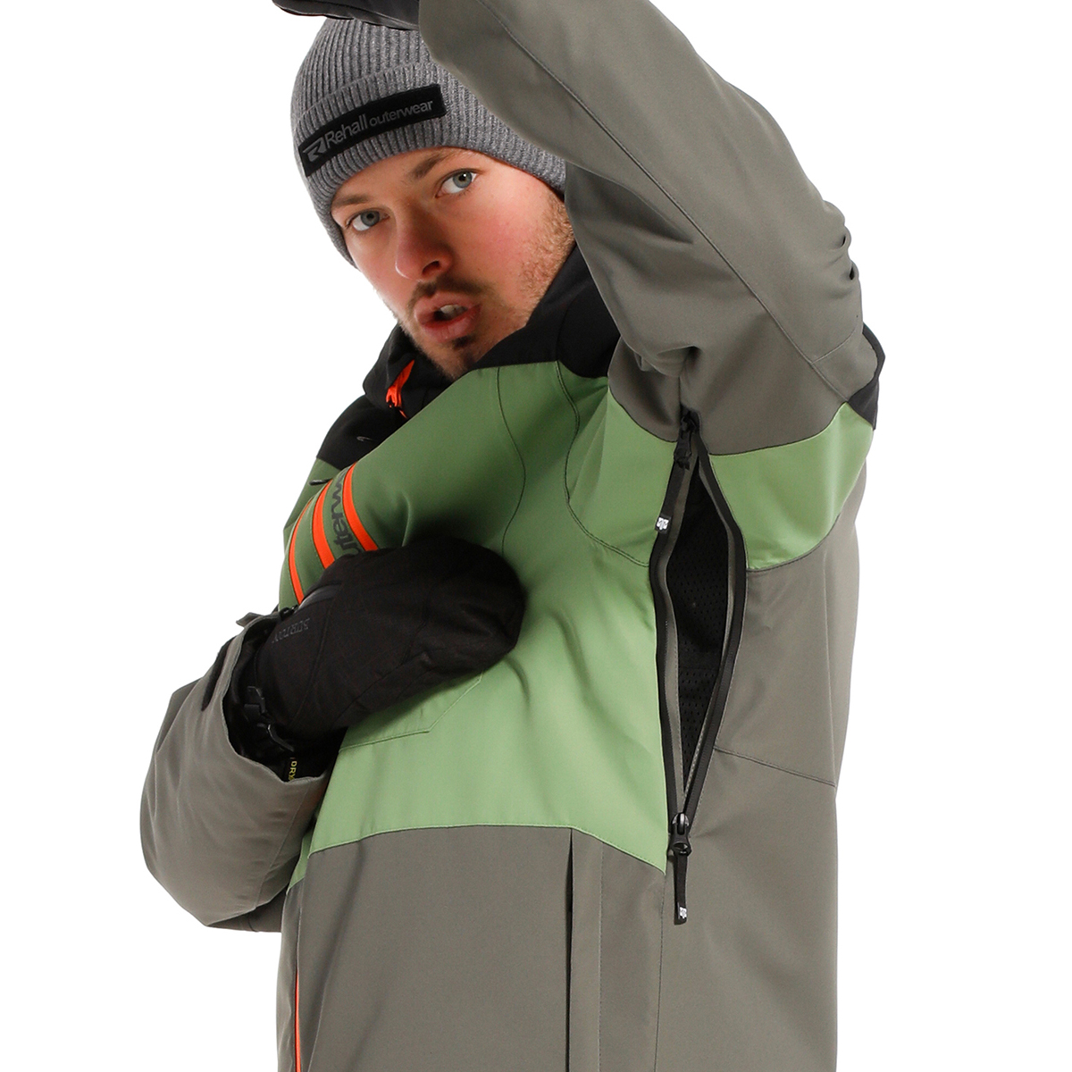 Geci Ski & Snow -  rehall CREAM-R Mens Snowjacket